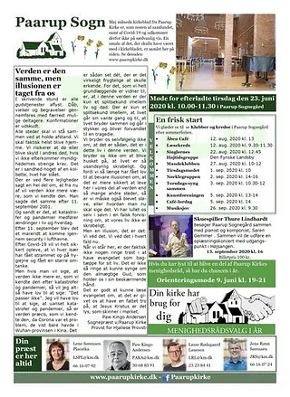 Kirkebladsannonce maj 2020